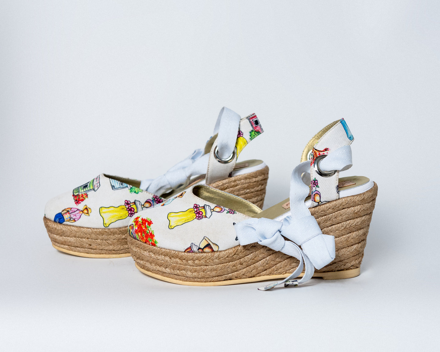 Raíces White Espadrilles