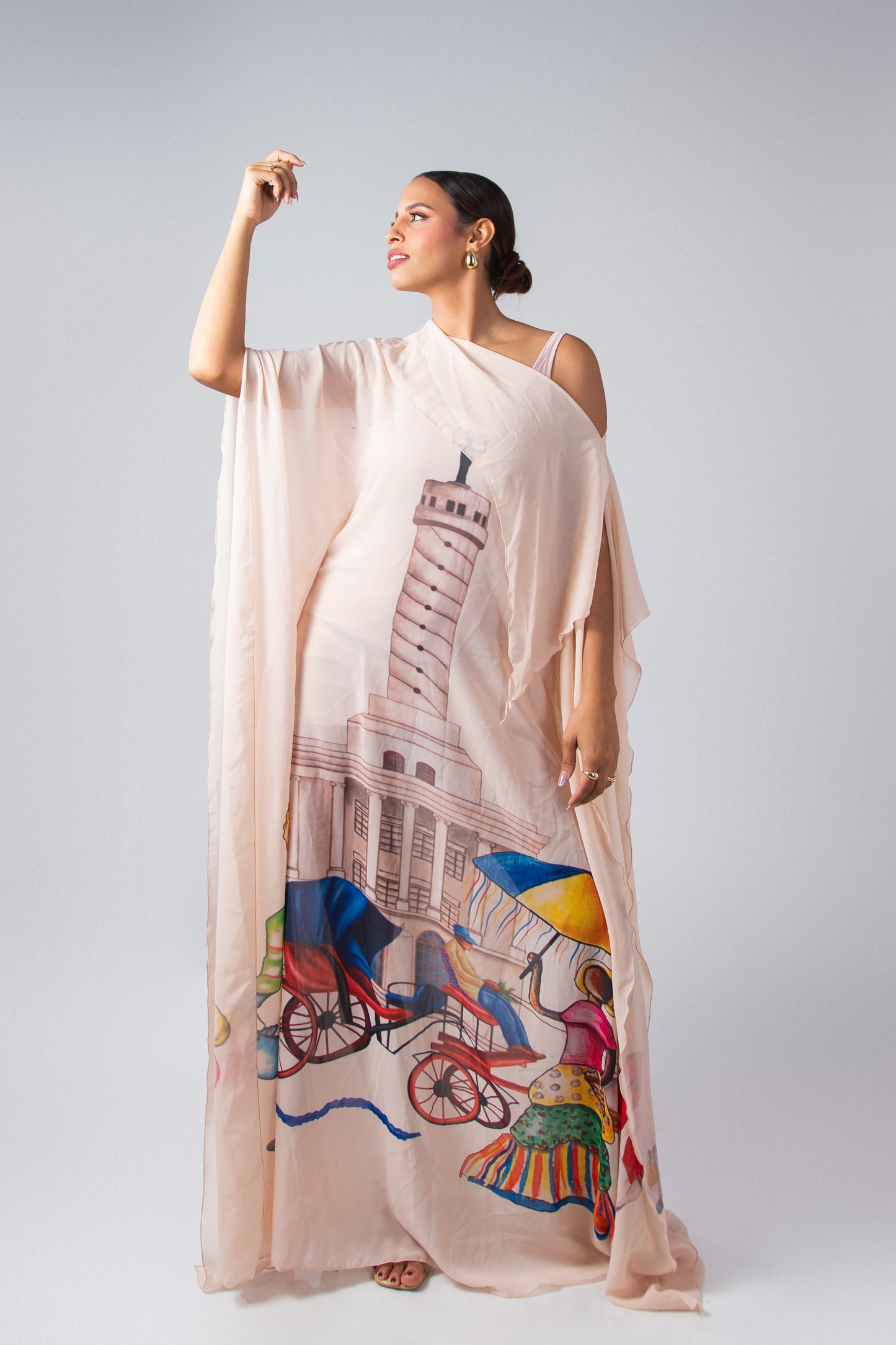 Ciudad Corazon Caftan Dress